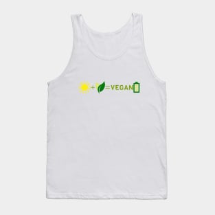 Sunshine + Plants = Vegan Power Tank Top